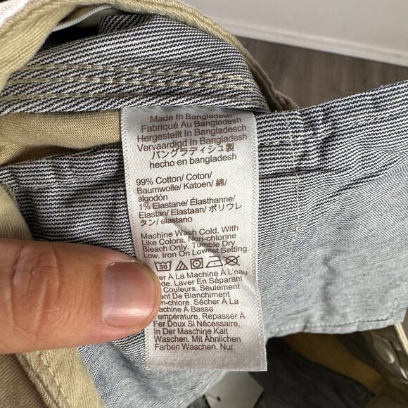 Crewcuts by J.Crew Classic-Fit Stretch Chino Pants Boys Size 10 Tan Straight Leg - Picture 8 of 9